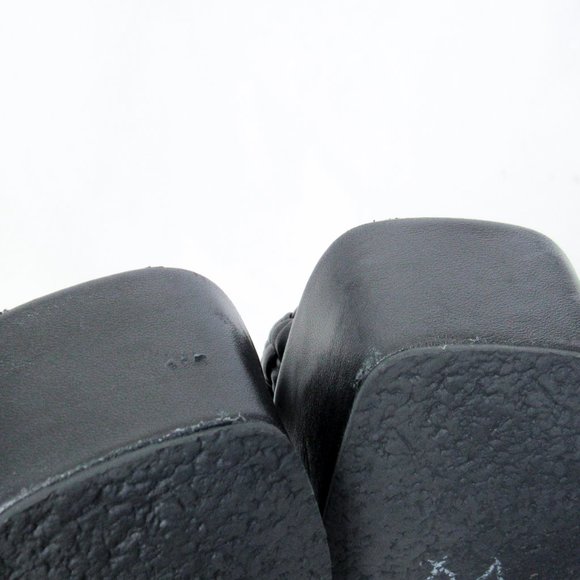 VINCE Mari Braided Leather Platform Sandals Slip-On Slide Sandals Size- 8.5~$350 - Picture 13 of 16